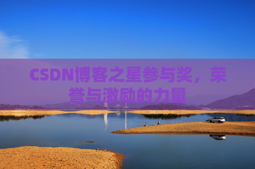 CSDN博客之星参与奖,荣誉与激励的力量