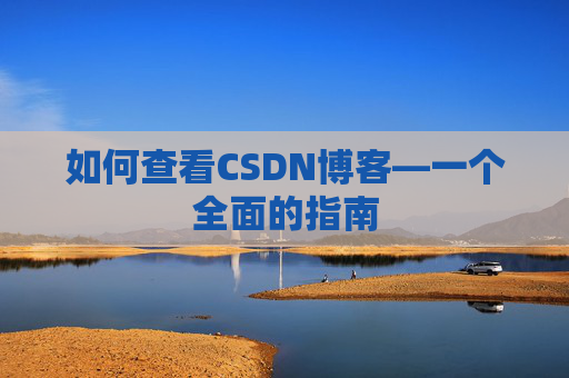 如何查看CSDN博客—一个全面的指南